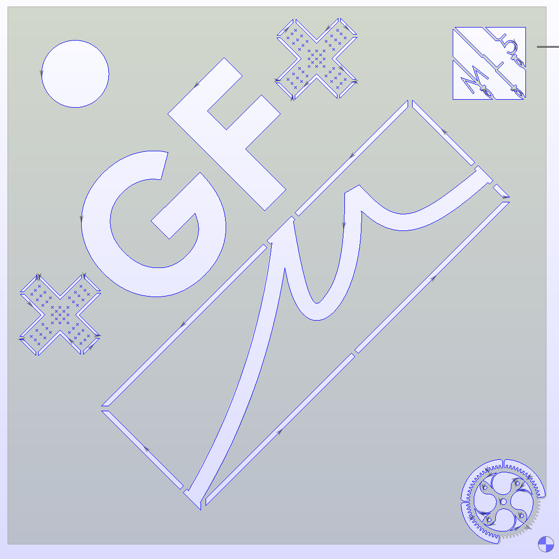 CAGILA 2D - Multi-Geometry Nesting