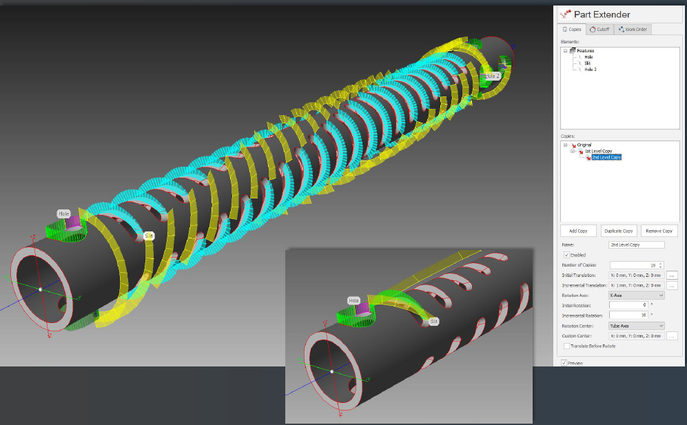CAGILA 3D - Process Setup